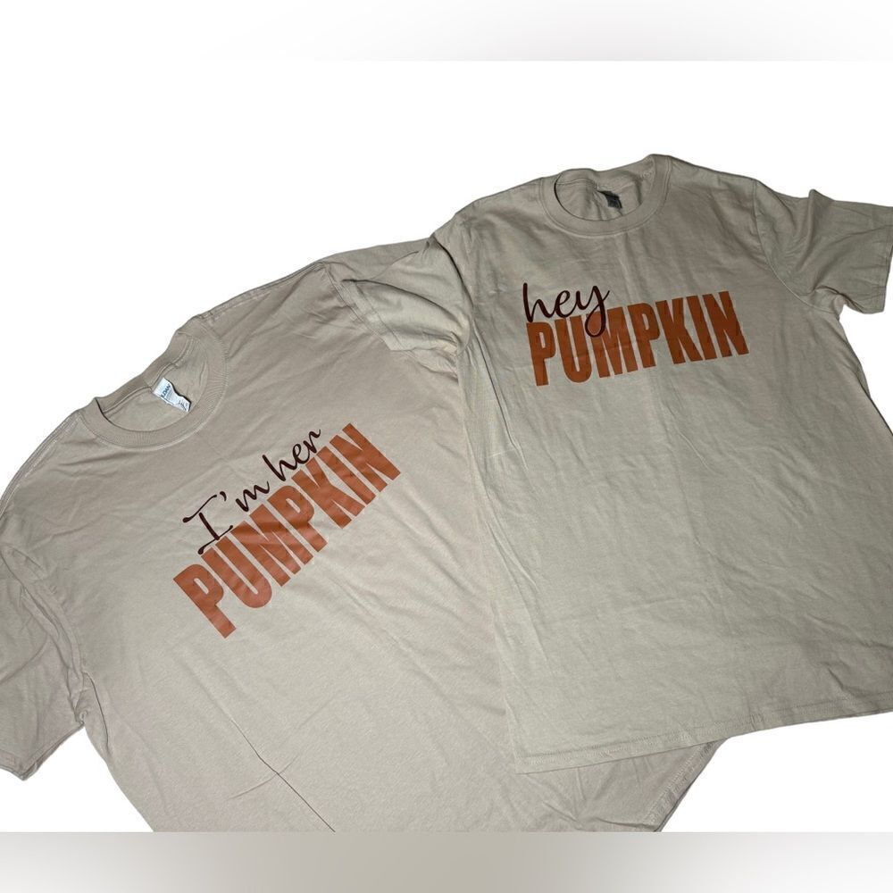 Hey Pumpkin Couple T-Shirts